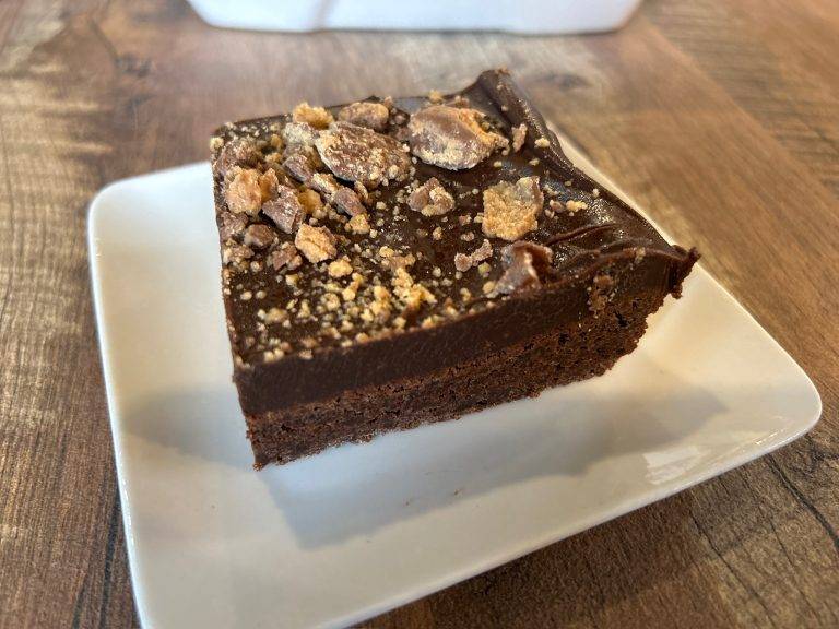 Gluten Free Peanut Butter Cup Brownie - From Tipsy Bean